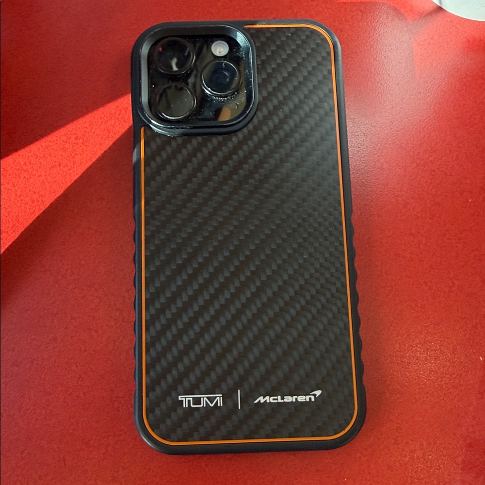 Tumi McLaren iPhone 16 pro max case